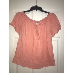 Off the shoulder top